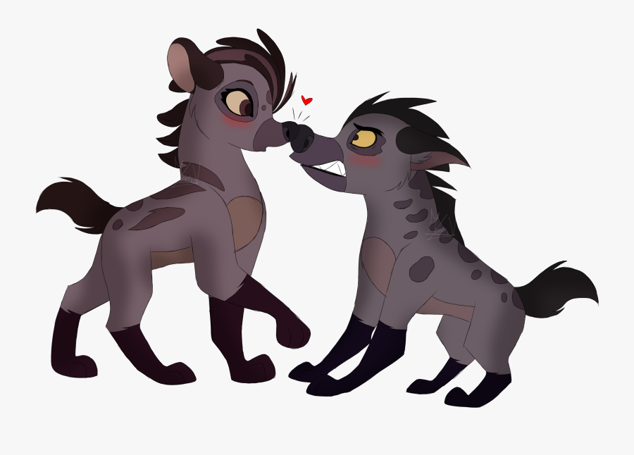 The Lion Guard Weird Shipping - Lion Guard Janja And Madoa, Transparent Clipart