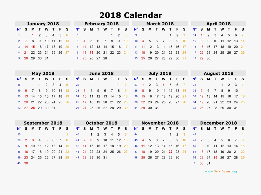 Png Transparent Peoplepng - Calendar 2019 With Week Numbers, Transparent Clipart