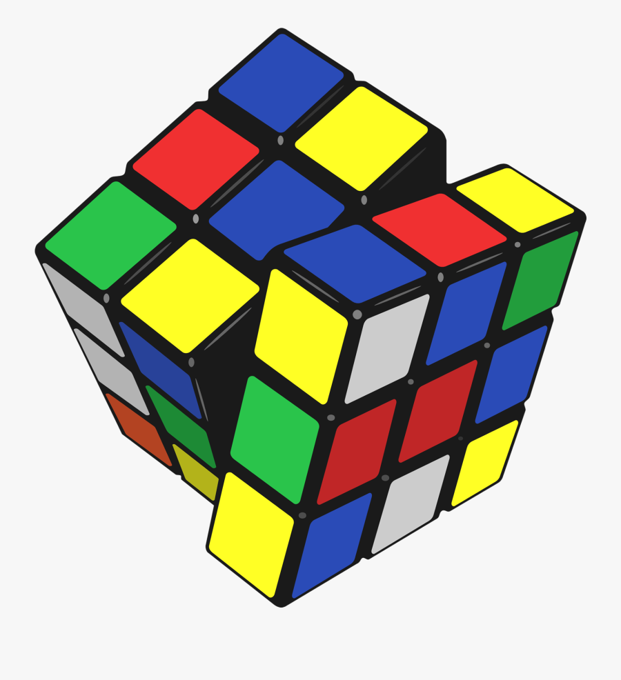 Rubiks Cube Professors Cube - Rubik's Cube Transparent Png, Transparent Clipart