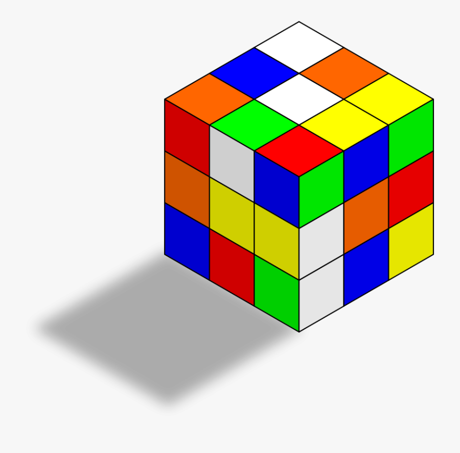 Cube - Clipart - Rubik's Cube Drawing , Free Transparent Clipart - Cli...