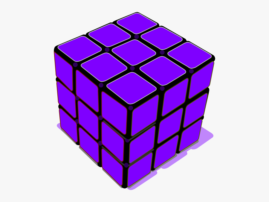 Rubik's Cube Clear Background, Transparent Clipart
