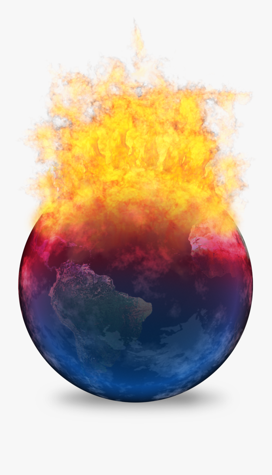Earth Climate Change Art, Transparent Clipart