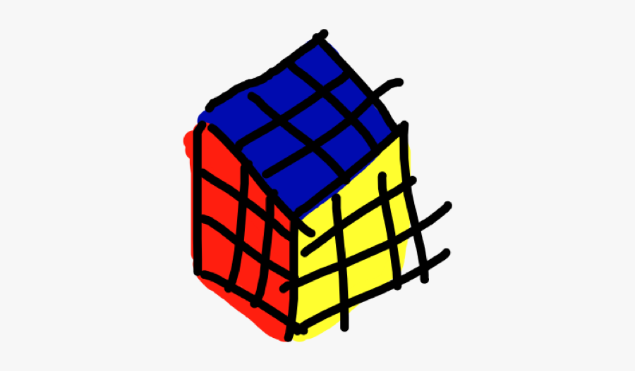 Rubik's Cube, Transparent Clipart