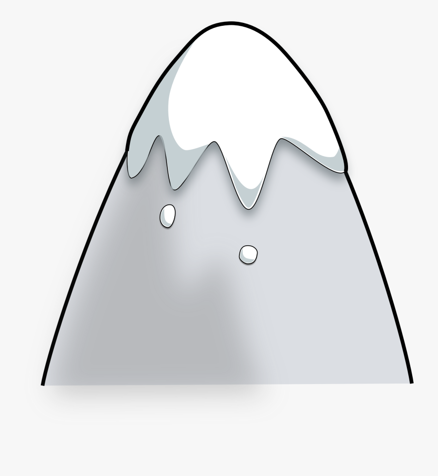 Facts Cool Kid Mountain - Animated Mountain With Snow, Transparent Clipart