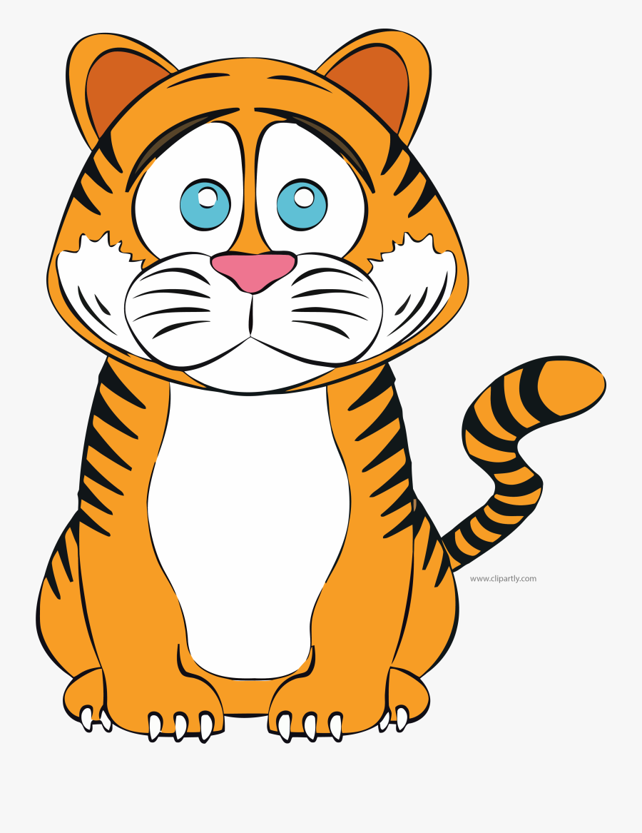 Waiting Tiger Cartoon Clipart Png Mom I Miss - Missing You Lot Wife, Transparent Clipart