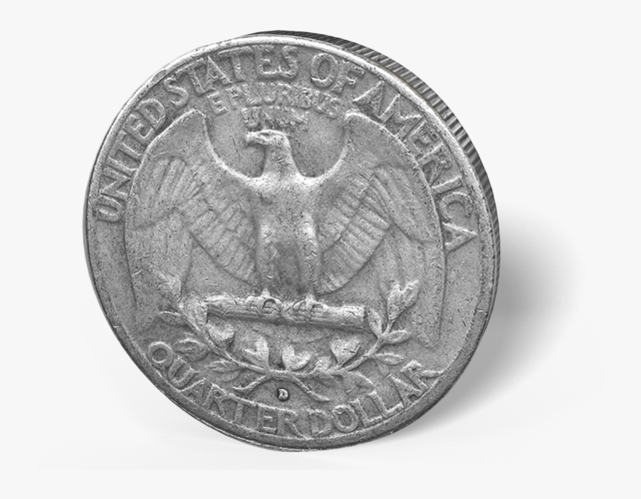 Picture Of $1 Face Value Quarters - Junk Silver Quarters, Transparent Clipart