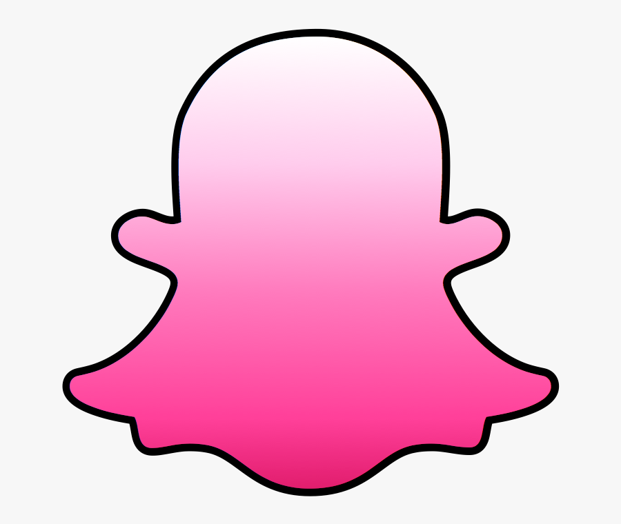 Snapchat Snap Pink Logo Logodesigns Cute Freetoedit Snapchat Pink Snap Logo Free Transparent Clipart Clipartkey