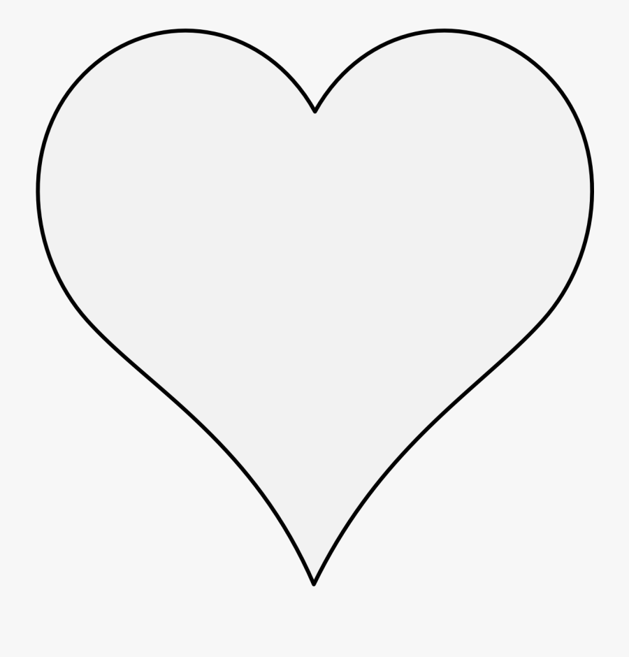 White Heart Icon Transparent Background Clipart , Png - White Heart Clipart, Transparent Clipart