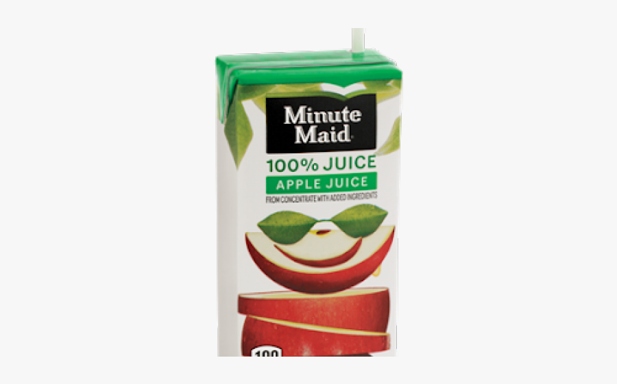 Juice Box - Minute Maid Apple Juice Box, Transparent Clipart