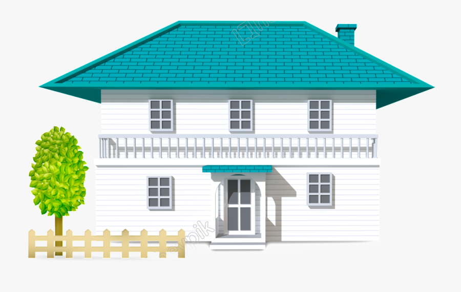 Cartoon House Png - Transparent Transparent Background House Cartoon, Transparent Clipart