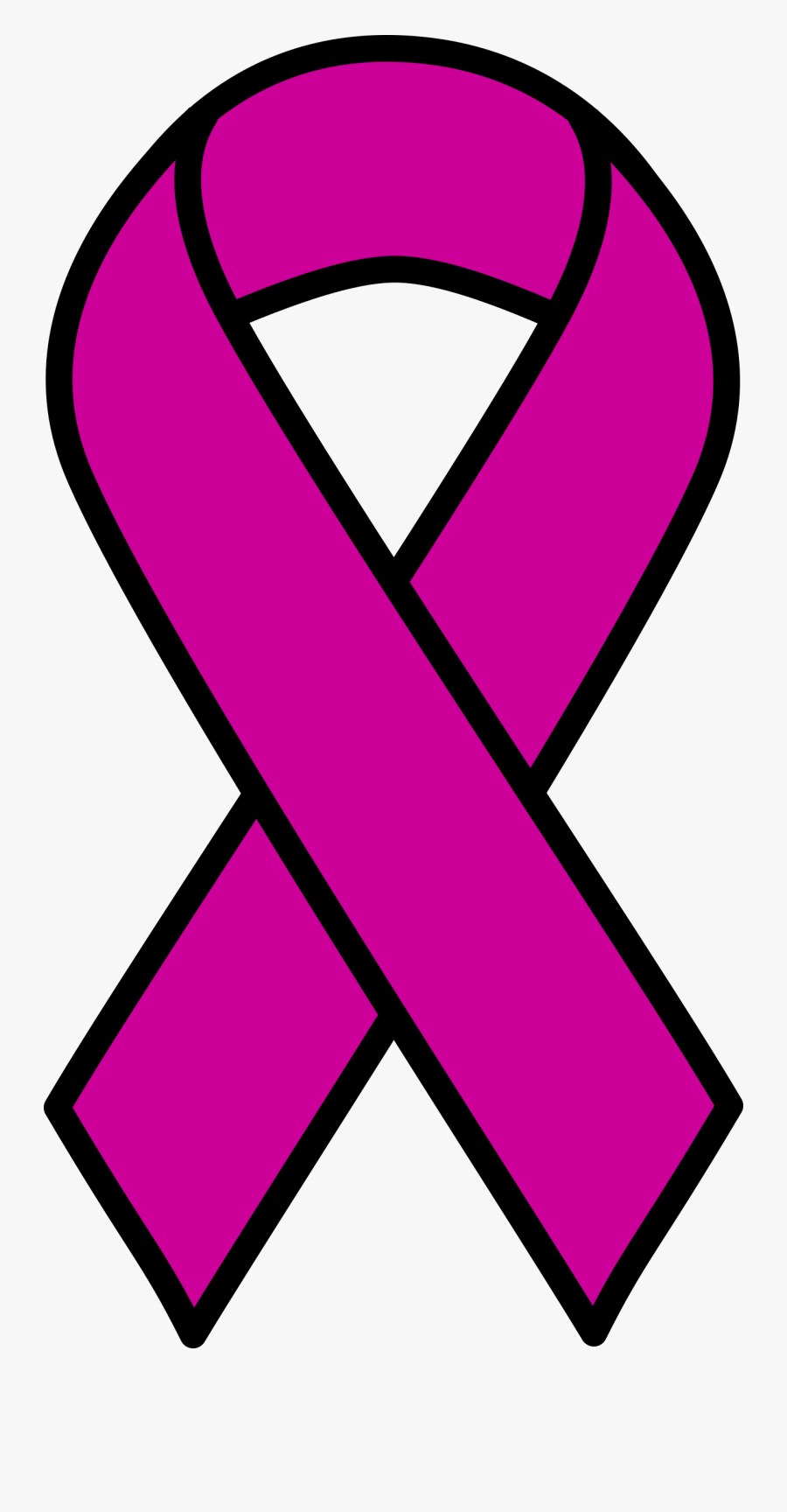 Purple Cancer Ribbon Clip Art - Cancer Awareness Ribbon Svg, Transparent Clipart