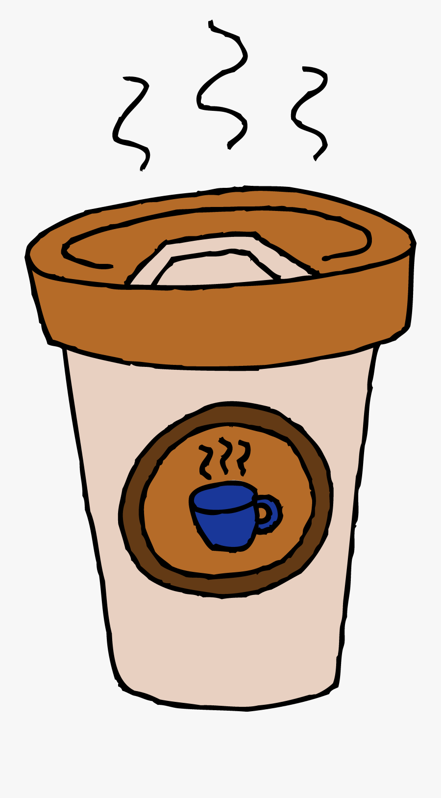 Hot Cafe Latte Clip Art - Coffee Clipart, Transparent Clipart