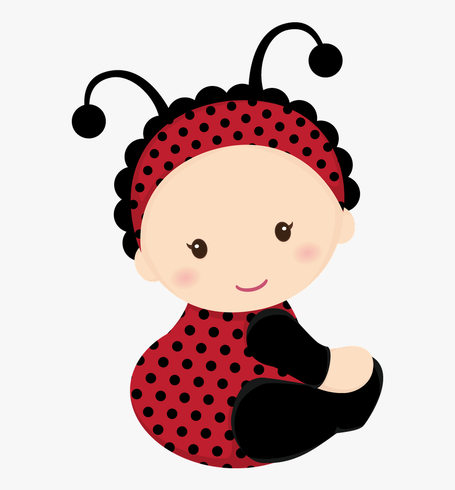 Bebê 3 - Baby Ladybug Png, Transparent Clipart