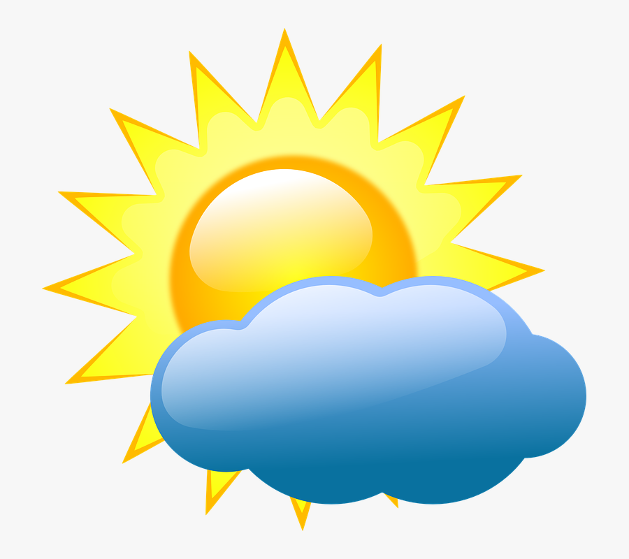 Weather Symbols Partly Cloudy , Free Transparent Clipart - ClipartKey