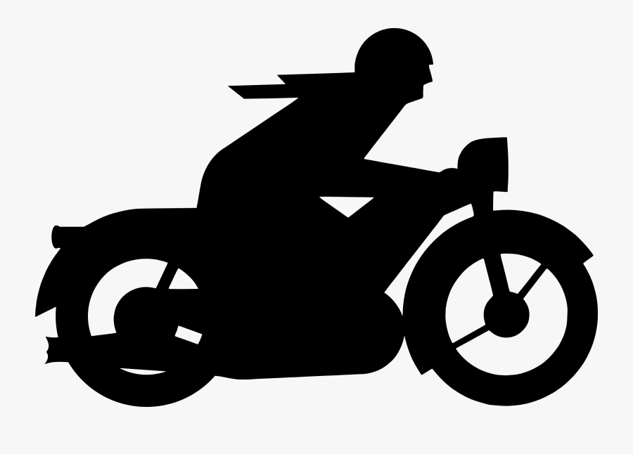 Motorcycle Black And White Oldtimer Motorcycle Clipart - Motorcycle Icon .png, Transparent Clipart
