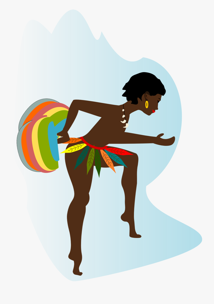 Clip Art African Dance Clipart - Clipart Png African Dancer, Transparent Clipart