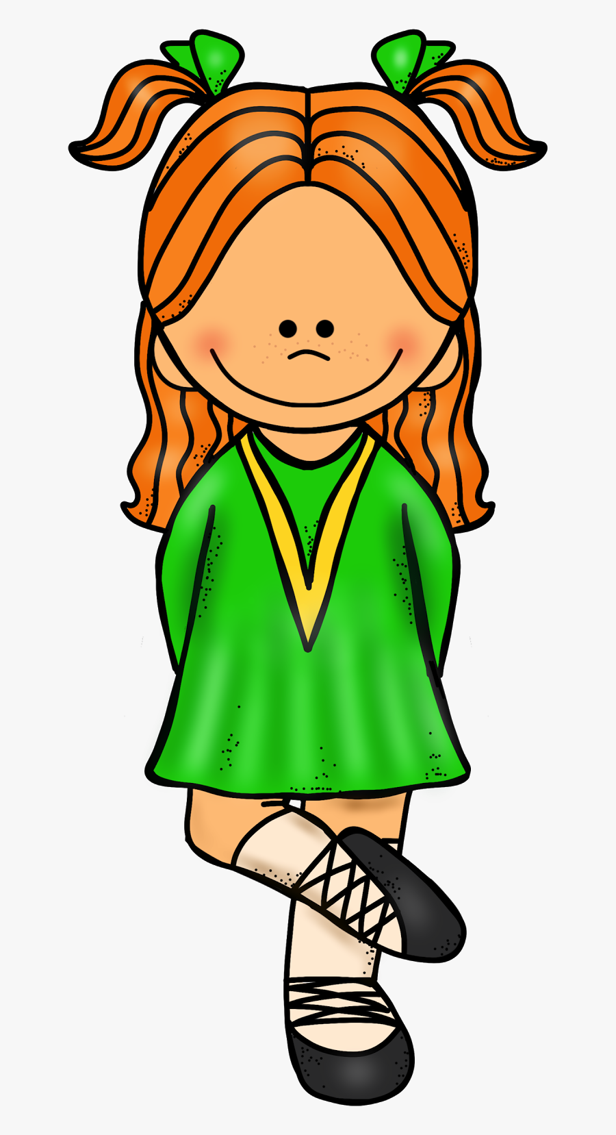 Free} Irish Dancer Clip Art - Irish Dancer Clipart, Transparent Clipart