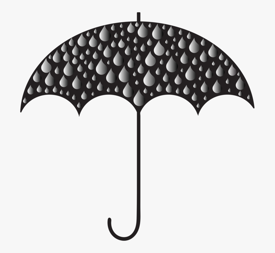 Transparent Rain Clipart Png - Umbrella With Rain Clipart Png, Transparent Clipart