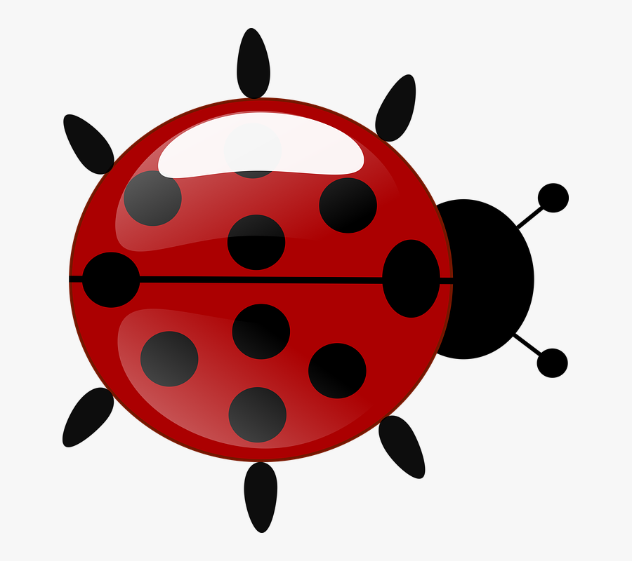 Cute Ladybug Clipart 13, Buy Clip Art - Ladybug Clipart Transparent Background, Transparent Clipart