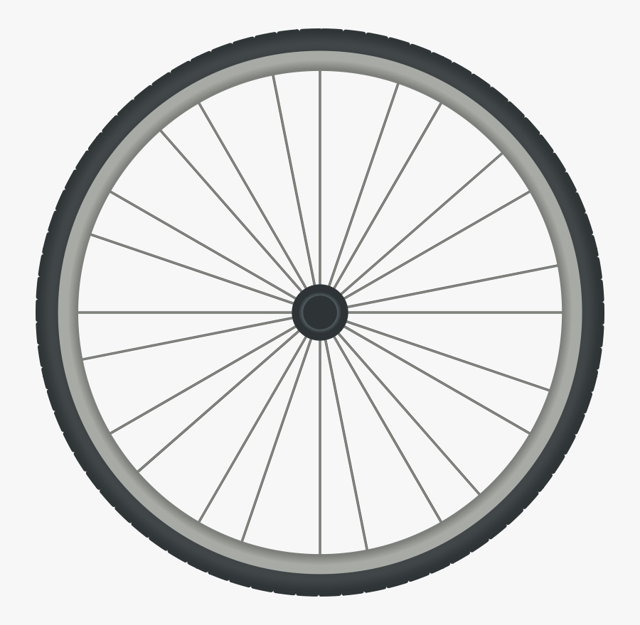 Bike Wheel Cartoon Png, Transparent Clipart