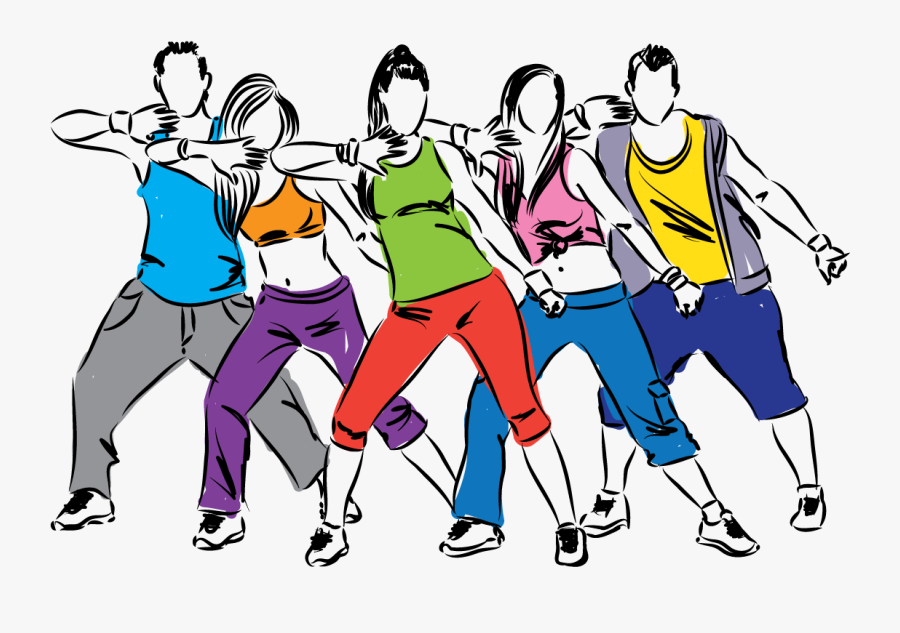 Transparent Zumba Png - Modern Dance Clipart, Transparent Clipart