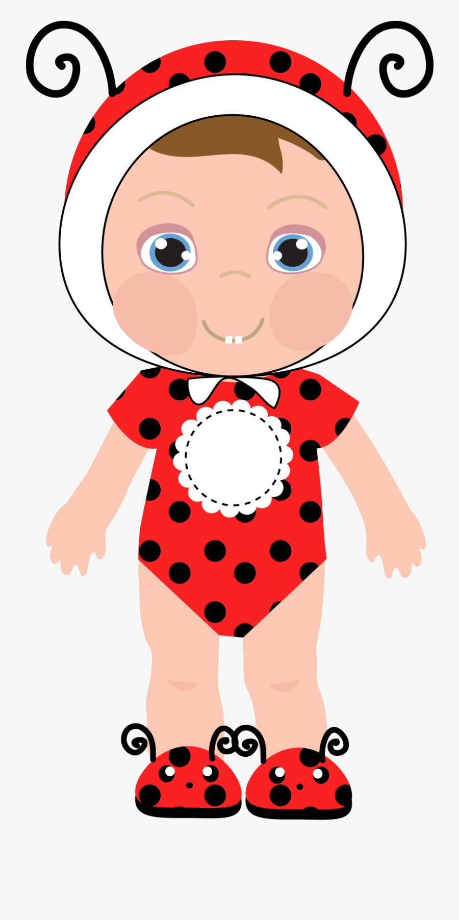 Transparent Blanket Clipart Png - Transparent Background Ladybug Baby Clipart, Transparent Clipart