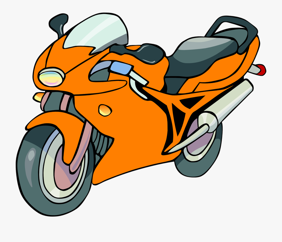 Transparent Motorbike Png - Motorcycle Clipart, Transparent Clipart