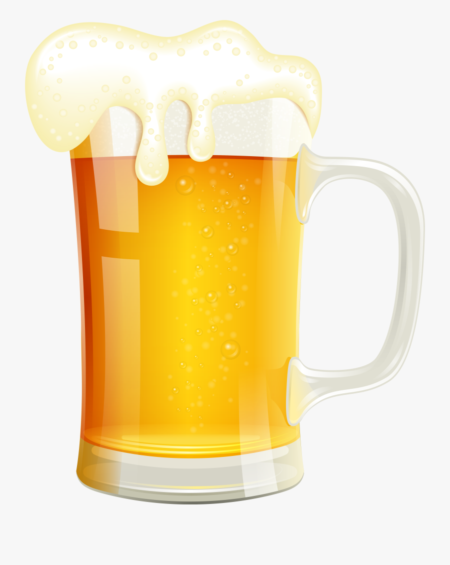 Beer Clipart High Resolution - Beer Glass Vector Png, Transparent Clipart