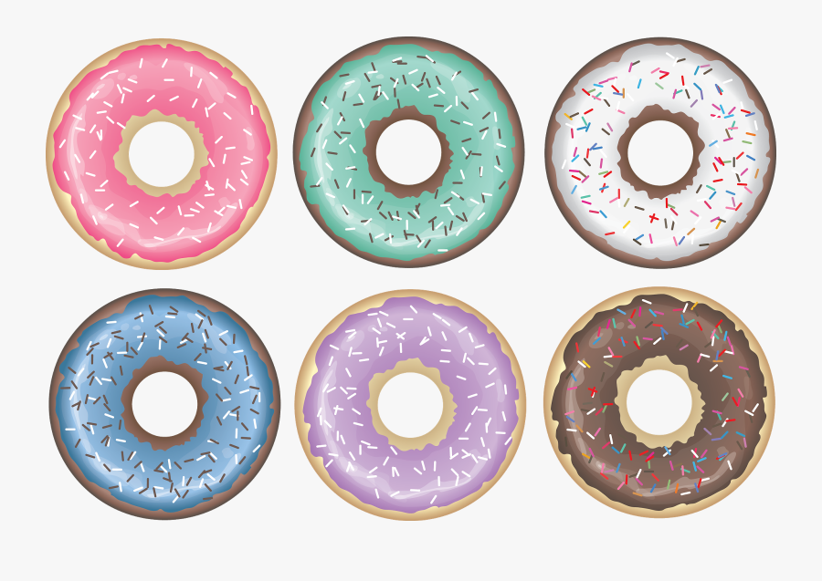 Transparent Donuts Clipart - Blue Donut Png Transparent Background, Transparent Clipart