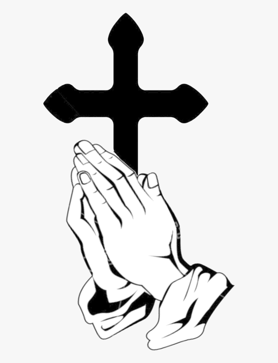 Praying Hands Prayer Can Truly Change Your Life Hand - Cross With Hands