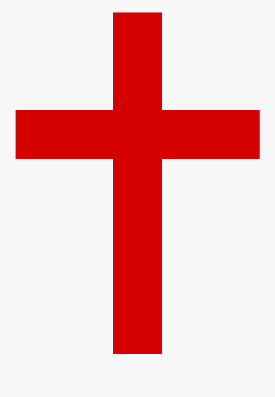 Red Cross Christian Cross Clipart Mart - Red Christian Cross Png, Transparent Clipart