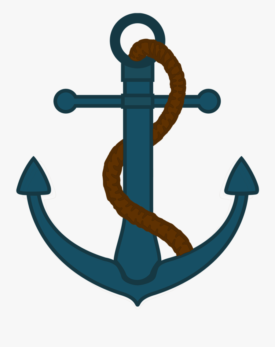 Logo Navy Anchor, Transparent Clipart