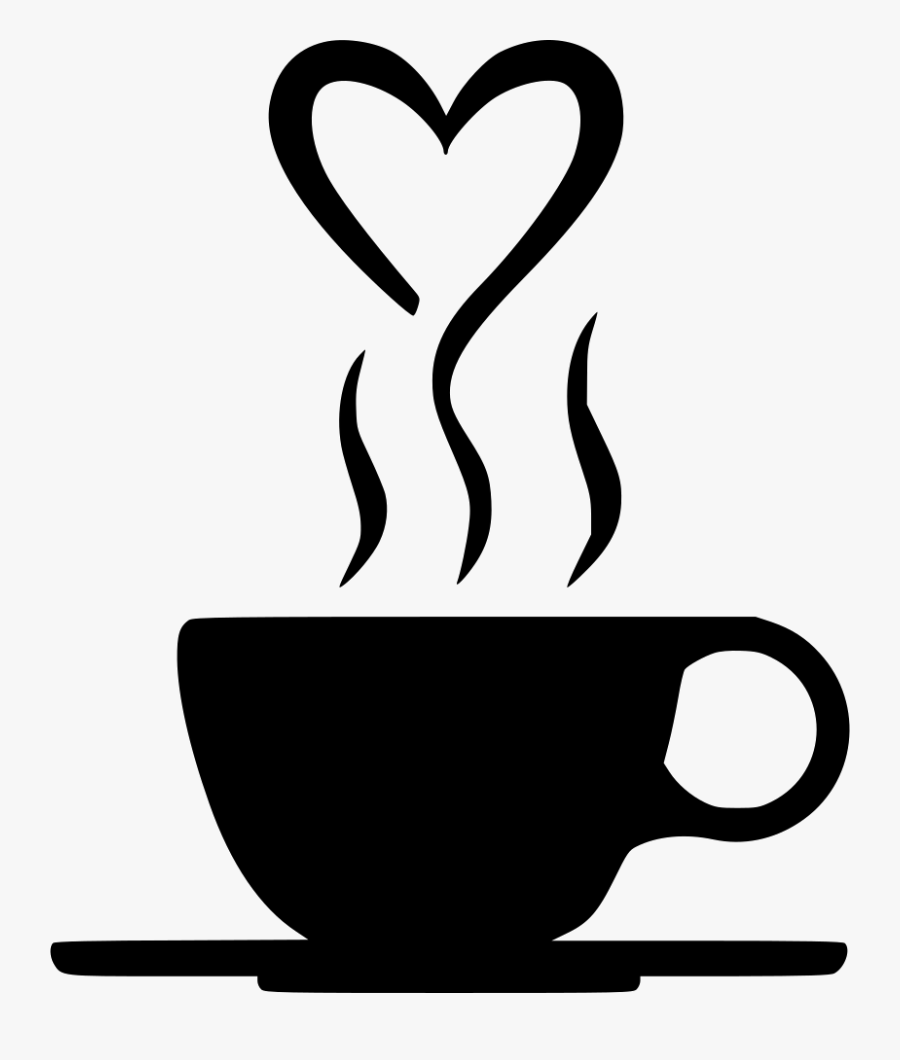 Download Smoke Drink Heart Romantic Svg Png Icon Free Download - Heart Coffee Cup Svg , Free Transparent ...