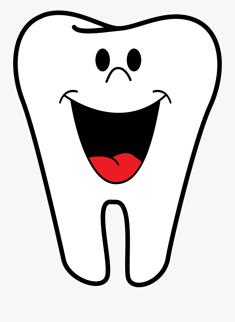 Happy Tooth - Happy Tooth Clipart, Transparent Clipart