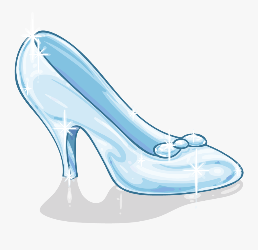 Thumb Image - Cinderella Glass Slipper Drawing, Transparent Clipart