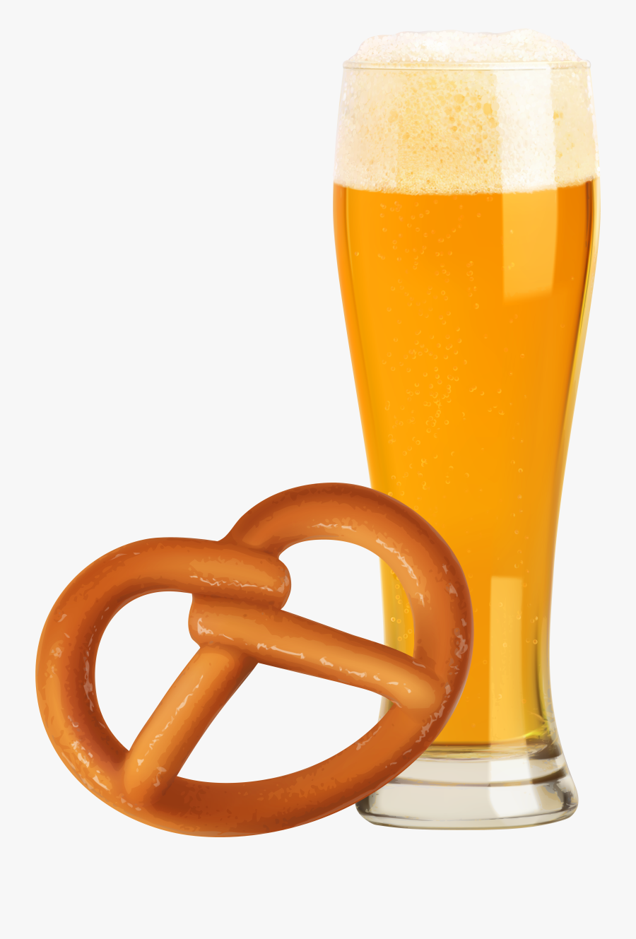 28 Collection Of Oktoberfest Beer Clipart High Quality - Beer And Pretzel Clipart, Transparent Clipart