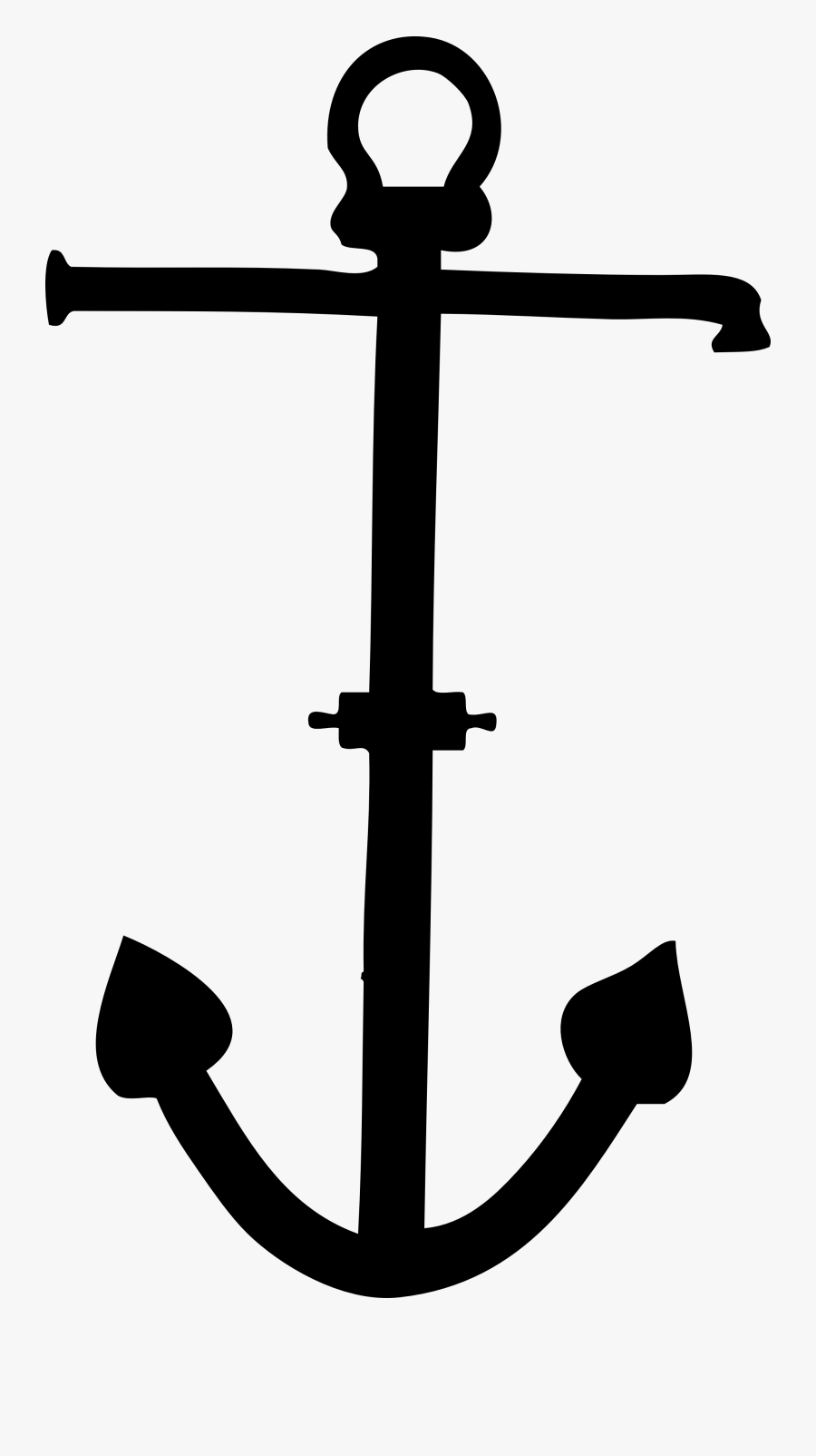 Cross And Anchor Clipart - Admiralty Pattern Anchor, Transparent Clipart