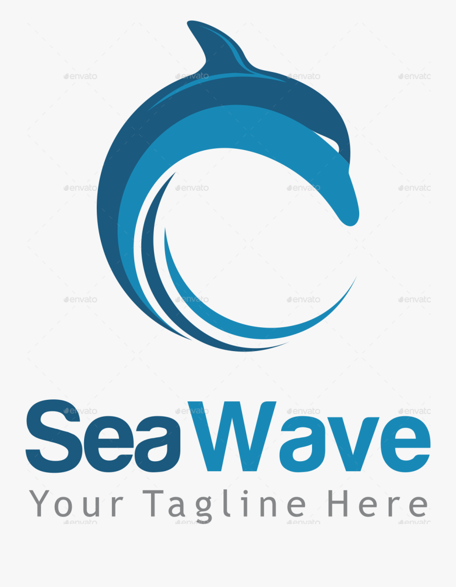 Transparent Ocean Waves Clipart - Logo Sea Waves Png, Transparent Clipart