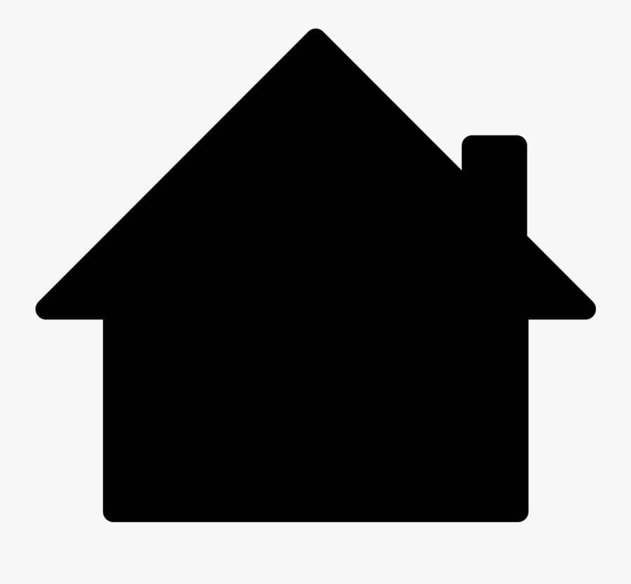 House Clipart Silhouette - Silueta De Una Casa, Transparent Clipart