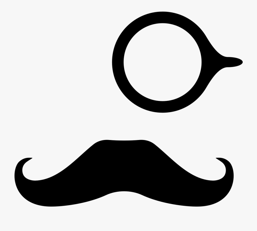 Beautiful Collection Of Free Mustache Transparent File - Monocle And Mustache Png, Transparent Clipart