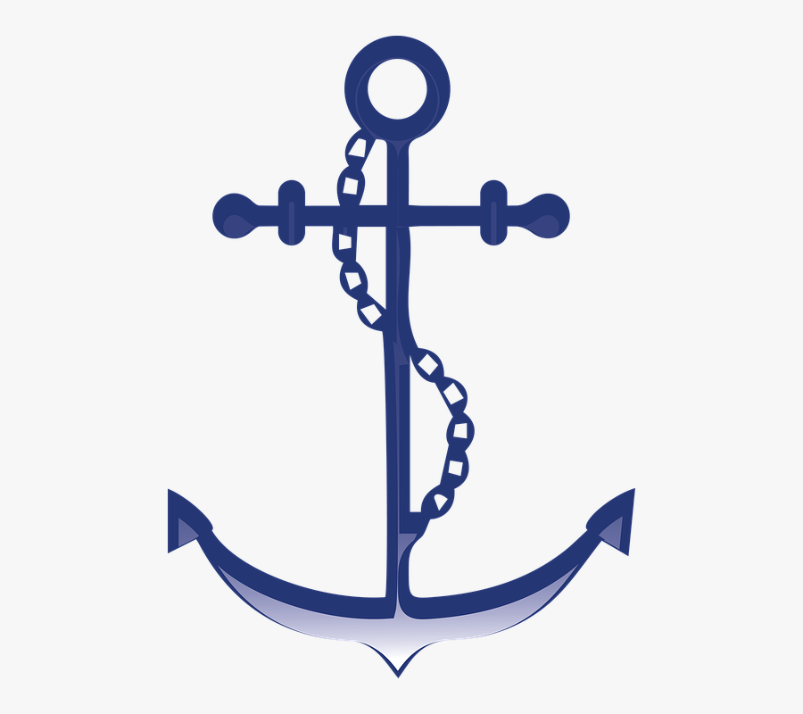 Anchor Clipart Sailor - Ancla Marinero Png, Transparent Clipart