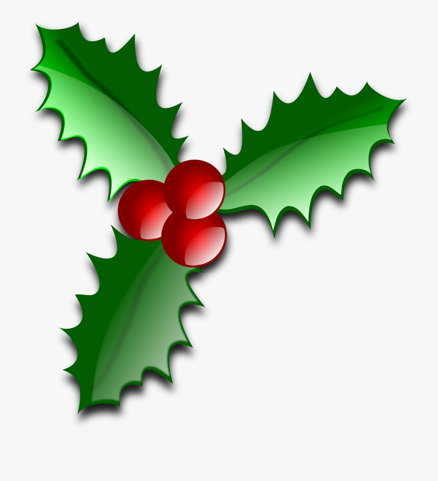 Holiday Clip Art Free Image - Leaves Of Christmas Tree, Transparent Clipart