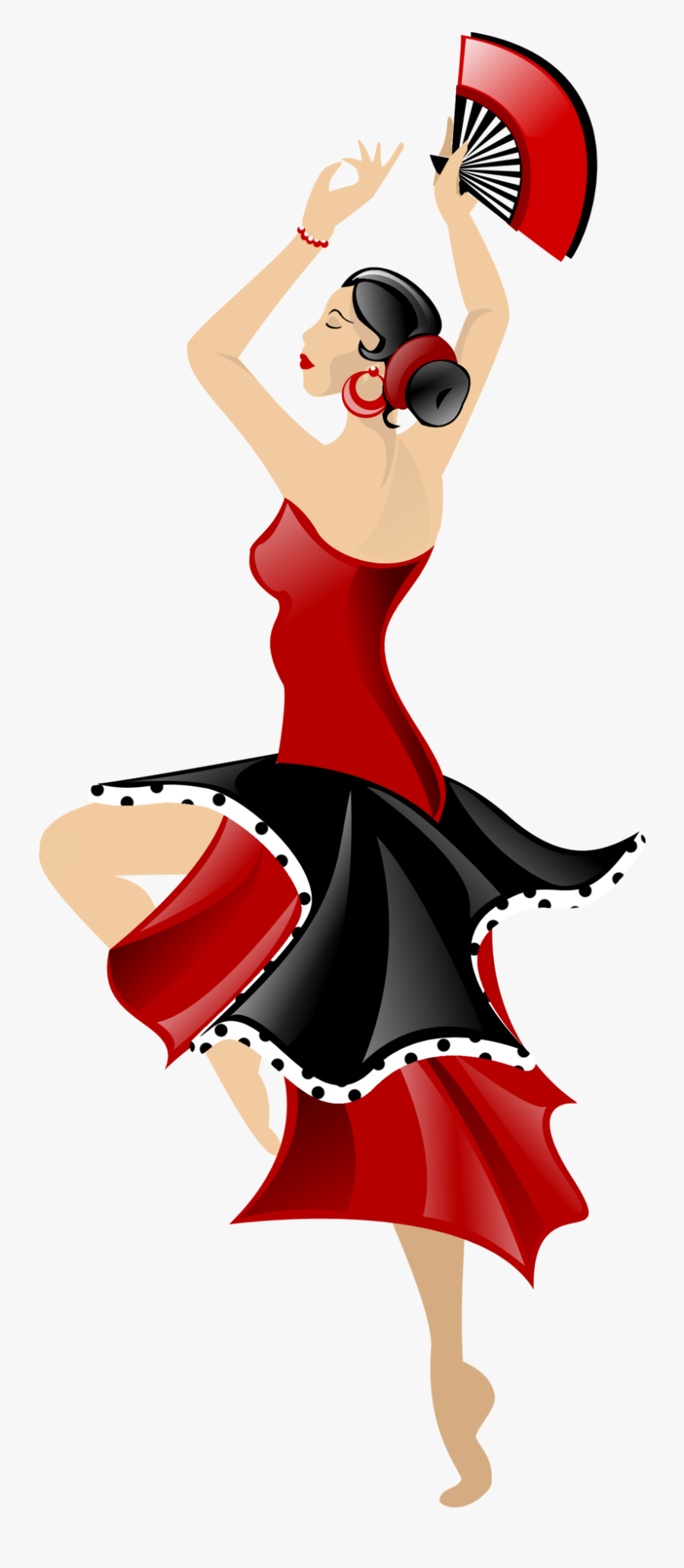 Collection Of Flamenco - Flamenco Dancer Png, Transparent Clipart