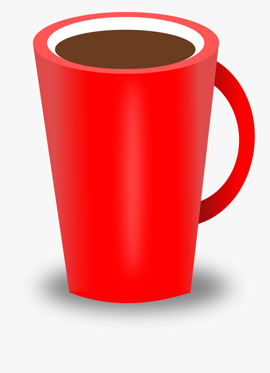 Brown Coffee Cup Clipart Cliparts And Others Art Inspiration - Red Coffee Cup Clipart, Transparent Clipart