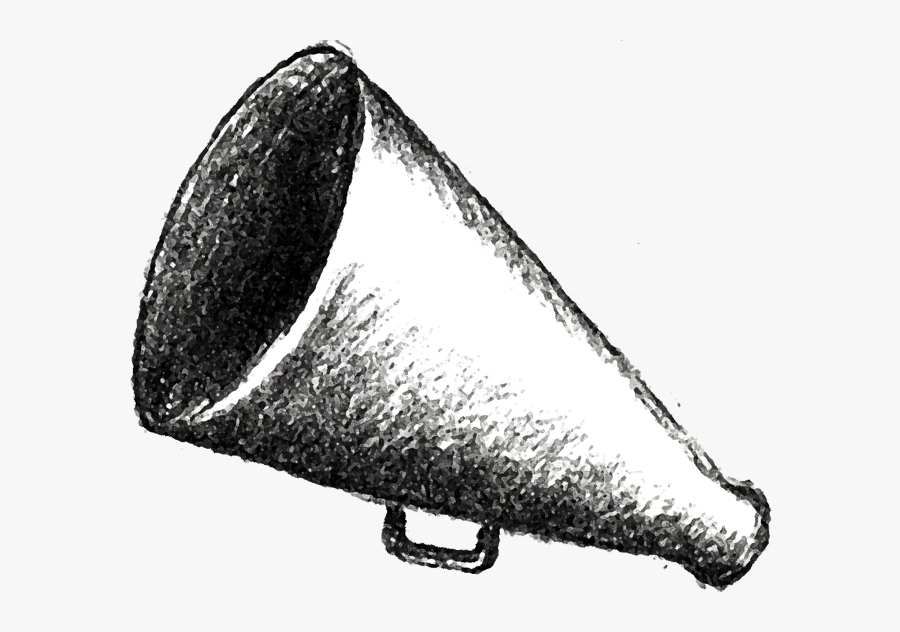 Megaphone Clipart Cheerleading Free Images 3 - Megaphone Cheerleading, Transparent Clipart
