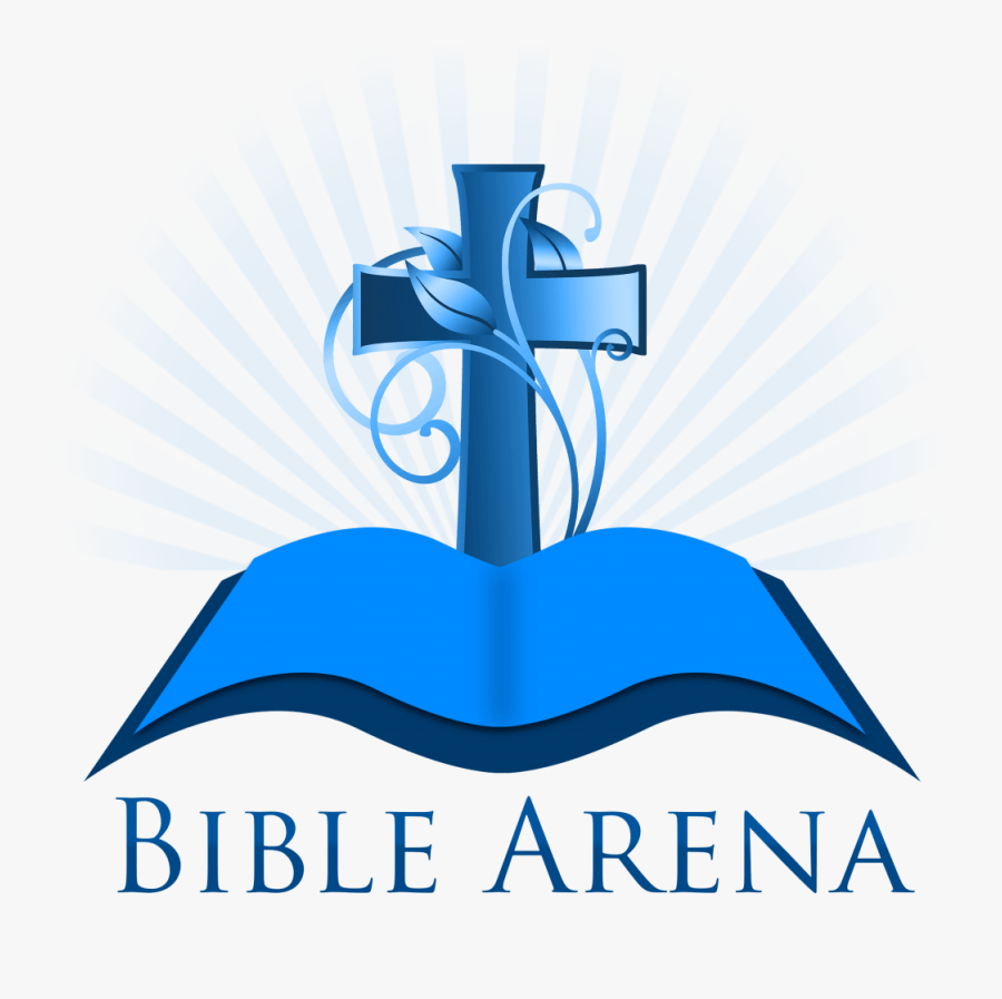 Bible Arena Logo Png - Clip Art Church Cross, Transparent Clipart