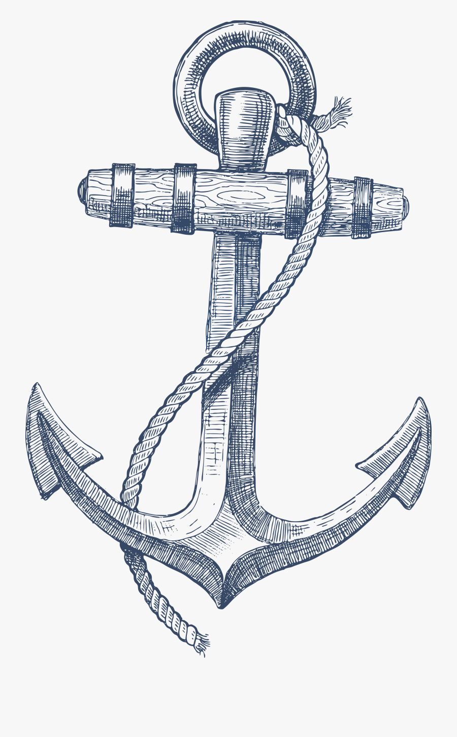 Anchor - Design For Drawing On T Shirts , Free Transparent Clipart ...