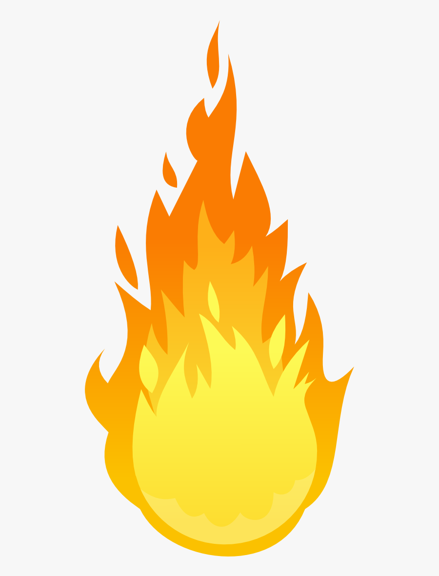 Torch Flame Png - Cartoon Transparent Fire Gif, Transparent Clipart