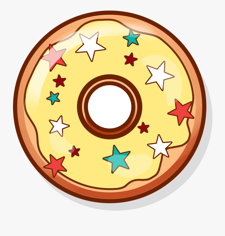 Doughnut Clipart Sugar Donut - You Donut Know How Much I Love You, Transparent Clipart