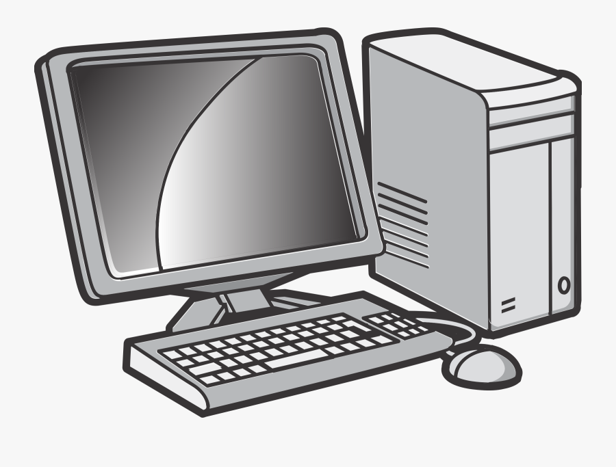Computer Monitor,desktop Computer,computer - Desktop Computer Clipart, Transparent Clipart